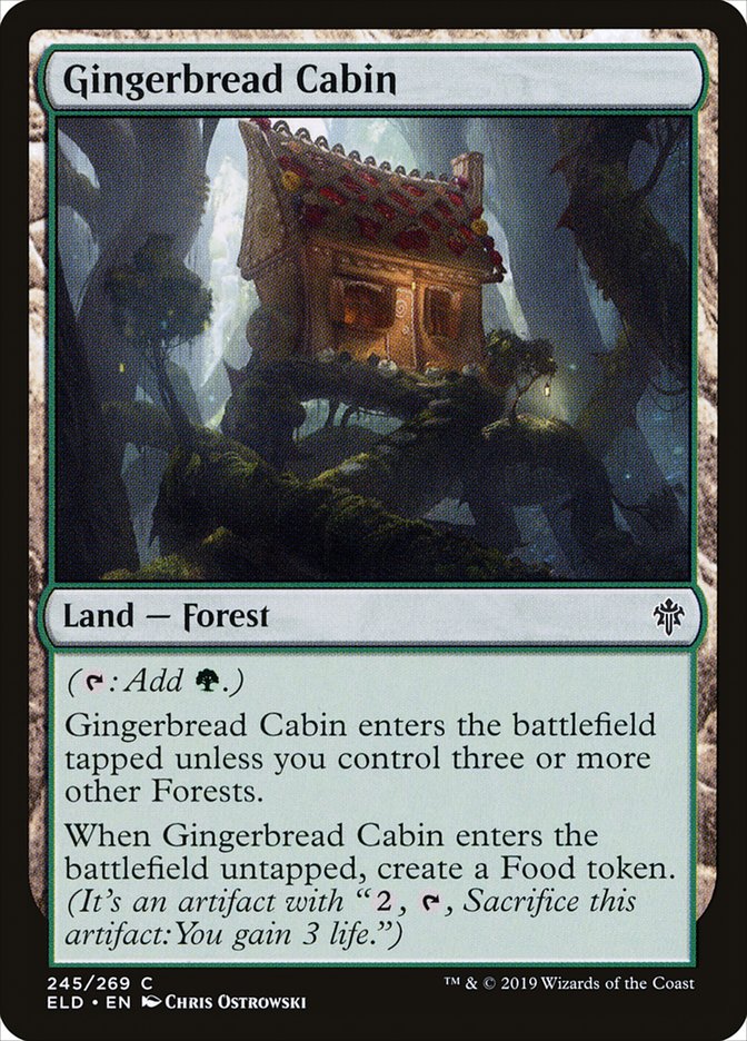 Gingerbread Cabin [Throne of Eldraine] (245)