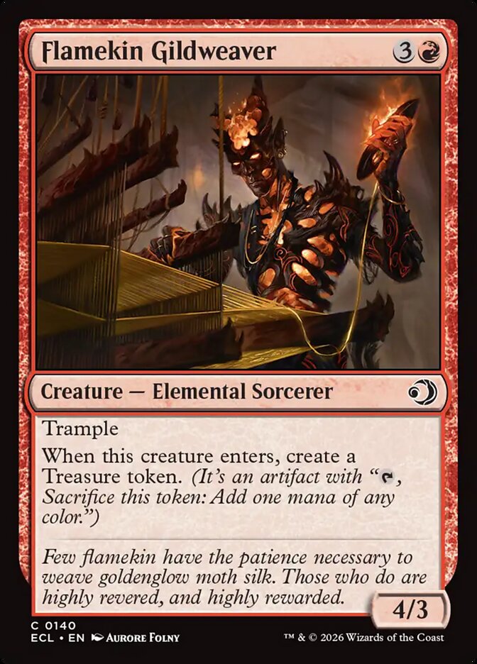 Flamekin Gildweaver [Lorwyn Eclipsed] (140)