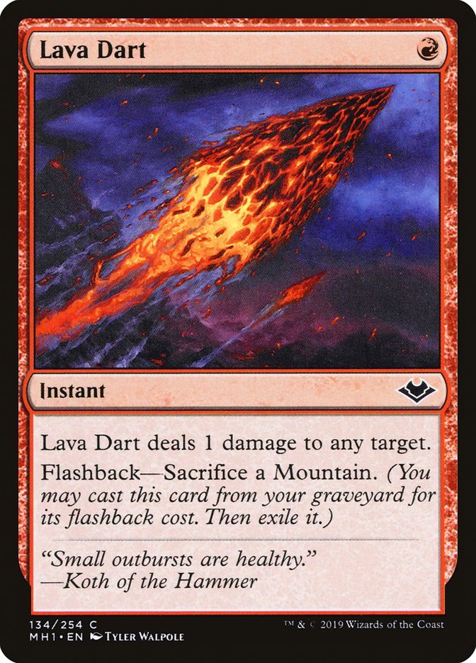 Lava Dart [Modern Horizons] (134)