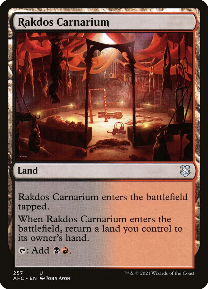 Rakdos Carnarium [Forgotten Realms Commander] (257)