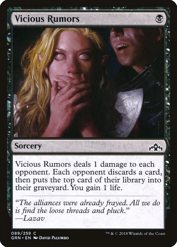 Vicious Rumors [Guilds of Ravnica] (89)
