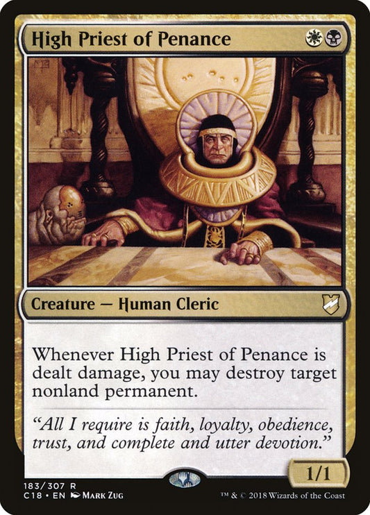 High Priest of Penance [Commander 2018] (183)