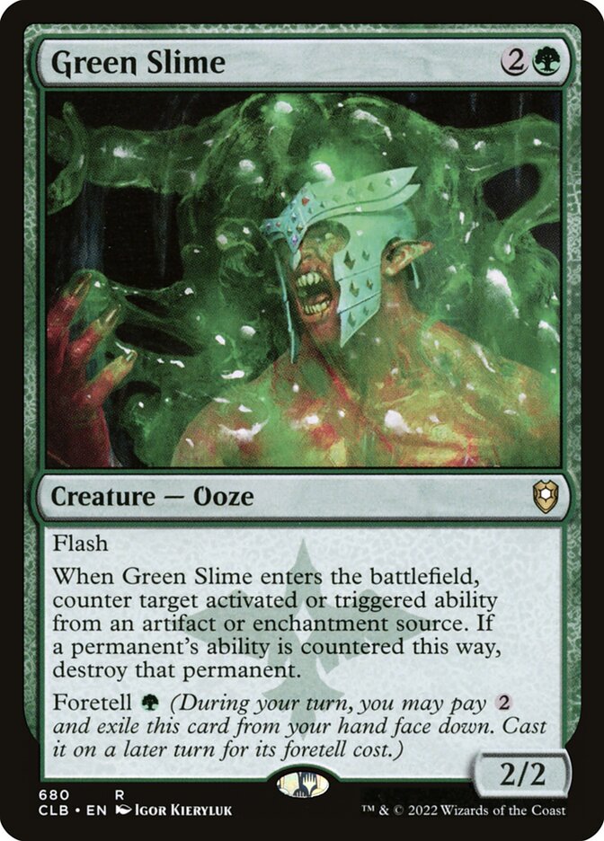 Green Slime [Commander Legends: Battle for Baldur's Gate] (680)
