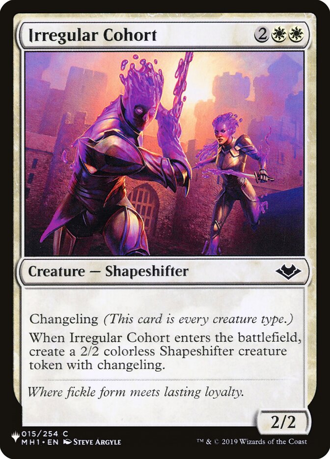 Irregular Cohort [The List] (MH1-15)
