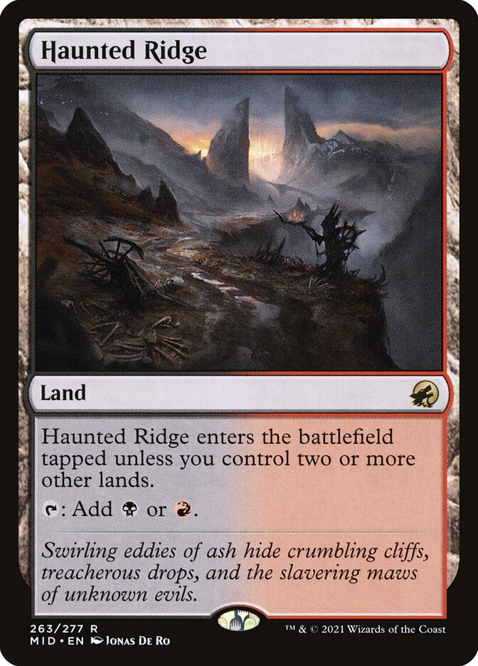 Haunted Ridge [Innistrad: Midnight Hunt] (263)