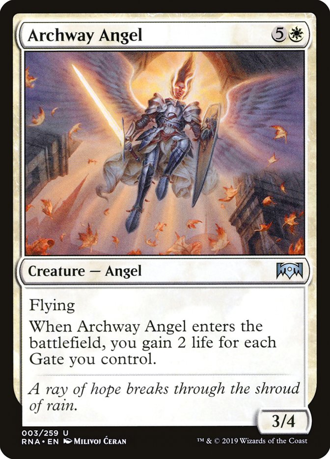 Archway Angel [Ravnica Allegiance] (3)