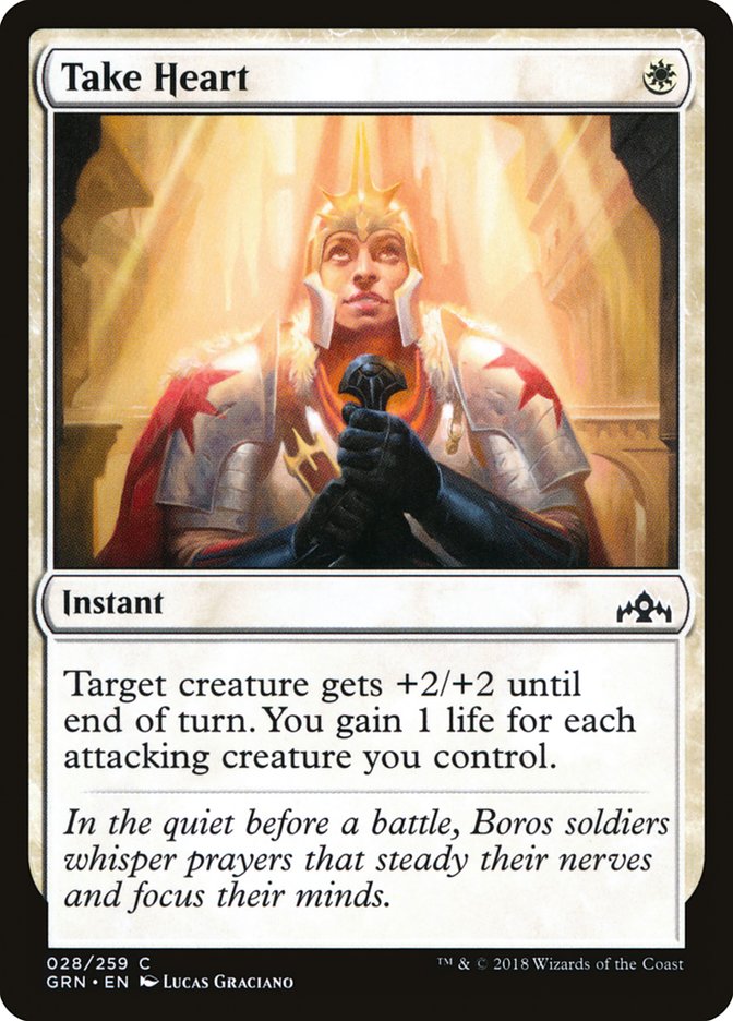 Take Heart [Guilds of Ravnica] (28)