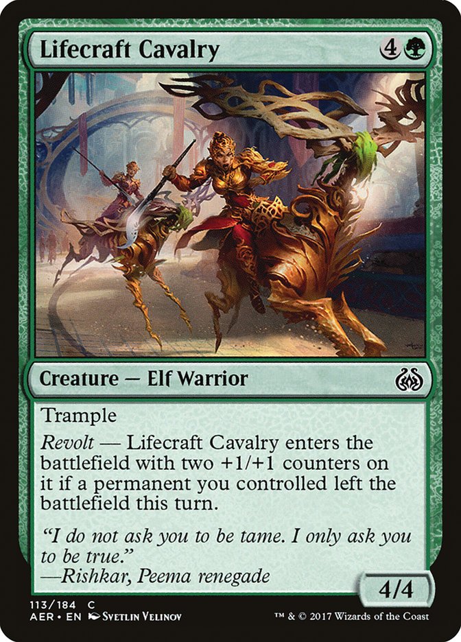Lifecraft Cavalry [Aether Revolt] (113)