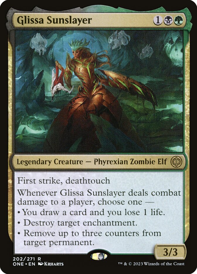 Glissa Sunslayer [Phyrexia: All Will Be One] (202)