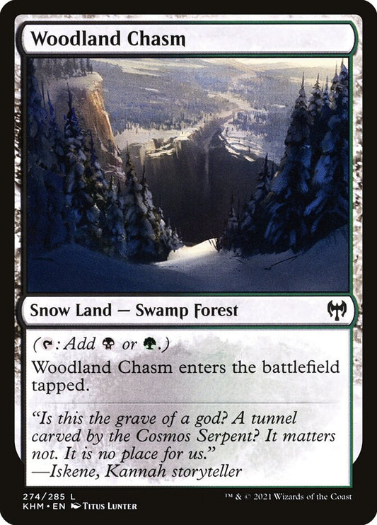 Woodland Chasm [Kaldheim] (274)