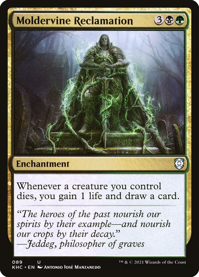 Moldervine Reclamation [Kaldheim Commander] (89)