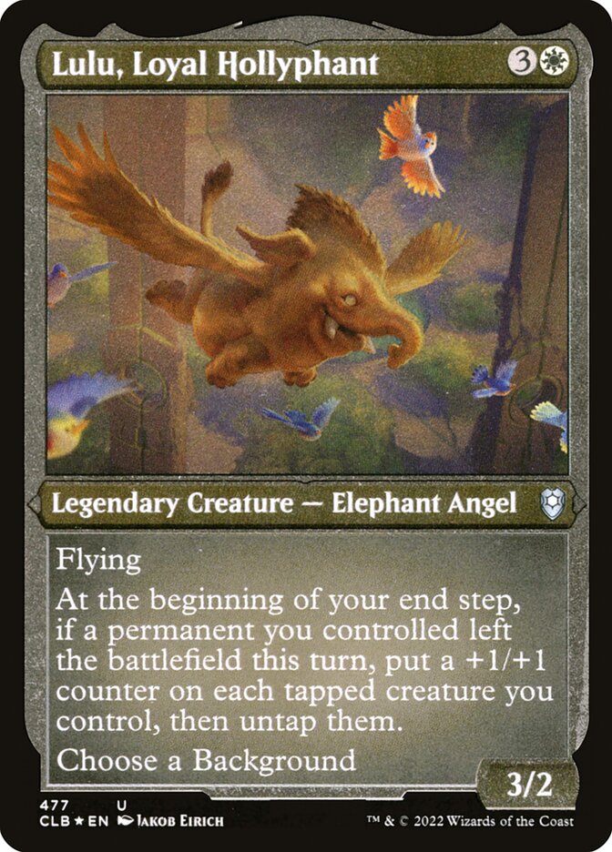 Lulu, Loyal Hollyphant [Commander Legends: Battle for Baldur's Gate] (477)