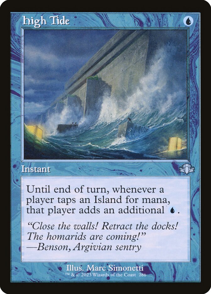 High Tide [Dominaria Remastered] (286)