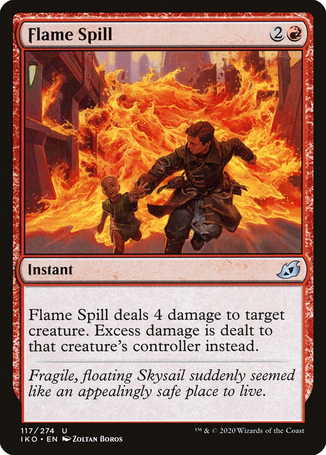 Flame Spill [Ikoria: Lair of Behemoths] (117)