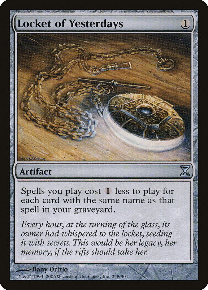 Locket of Yesterdays [Time Spiral] (258)