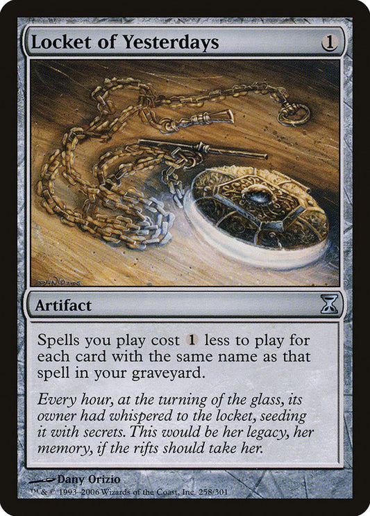 Locket of Yesterdays [Time Spiral] (258)