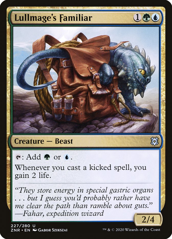 Lullmage's Familiar [Zendikar Rising] (227)
