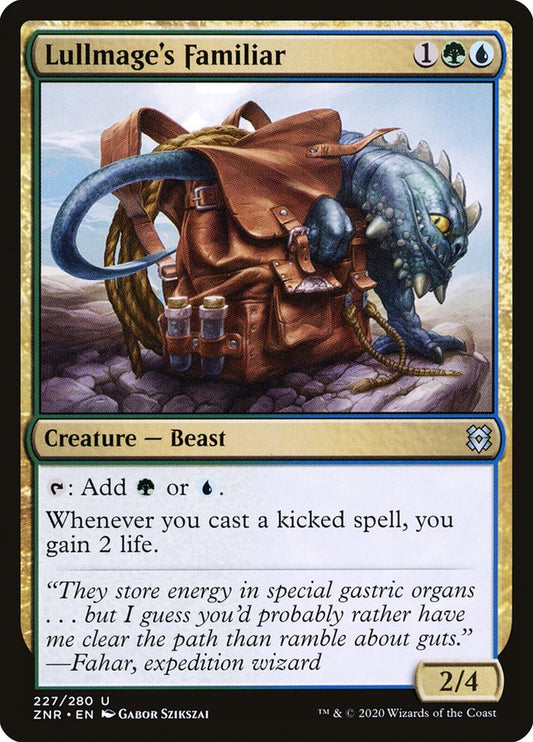 Lullmage's Familiar [Zendikar Rising] (227)