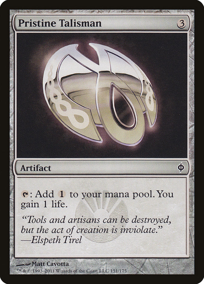 Pristine Talisman [New Phyrexia] (151)