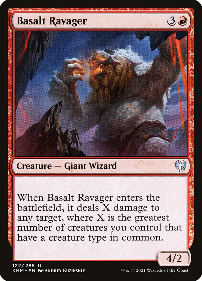 Basalt Ravager [Kaldheim] (122)