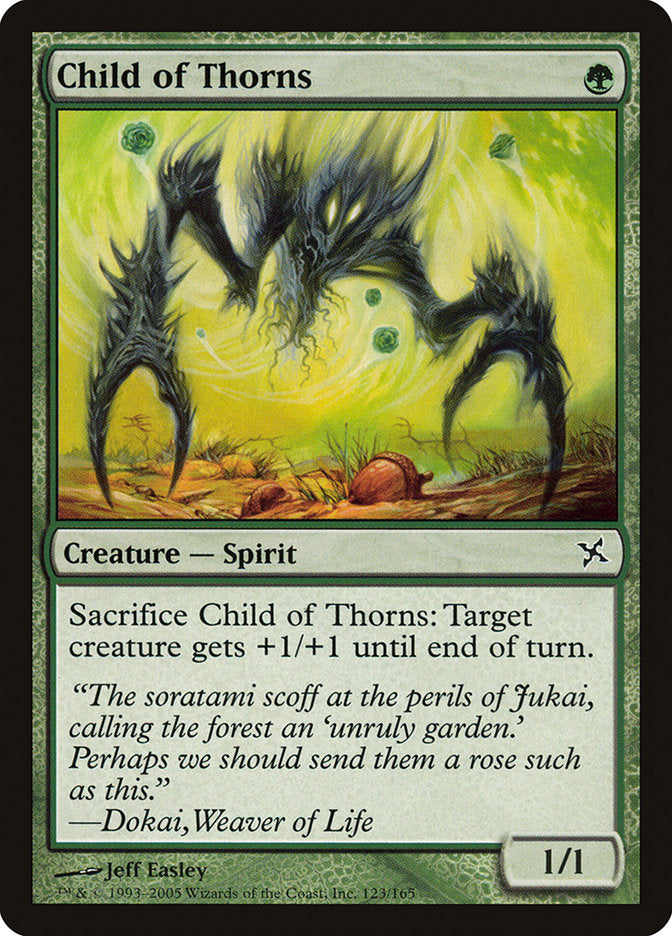 Child of Thorns [Betrayers of Kamigawa] (123)