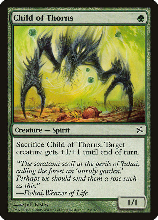 Child of Thorns [Betrayers of Kamigawa] (123)
