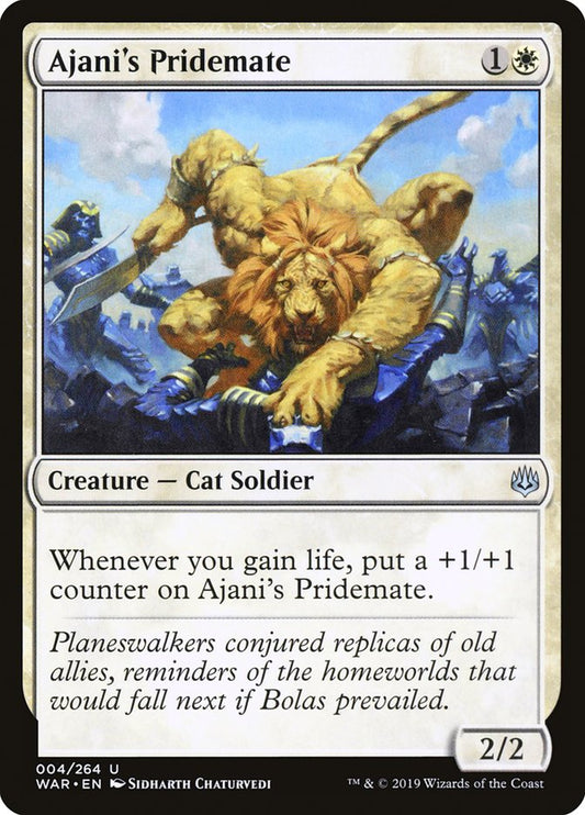 Ajani's Pridemate [War of the Spark] (4)