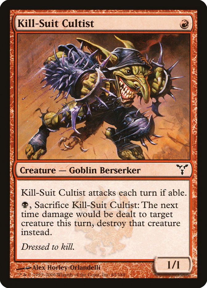 Kill-Suit Cultist [Dissension] (65)