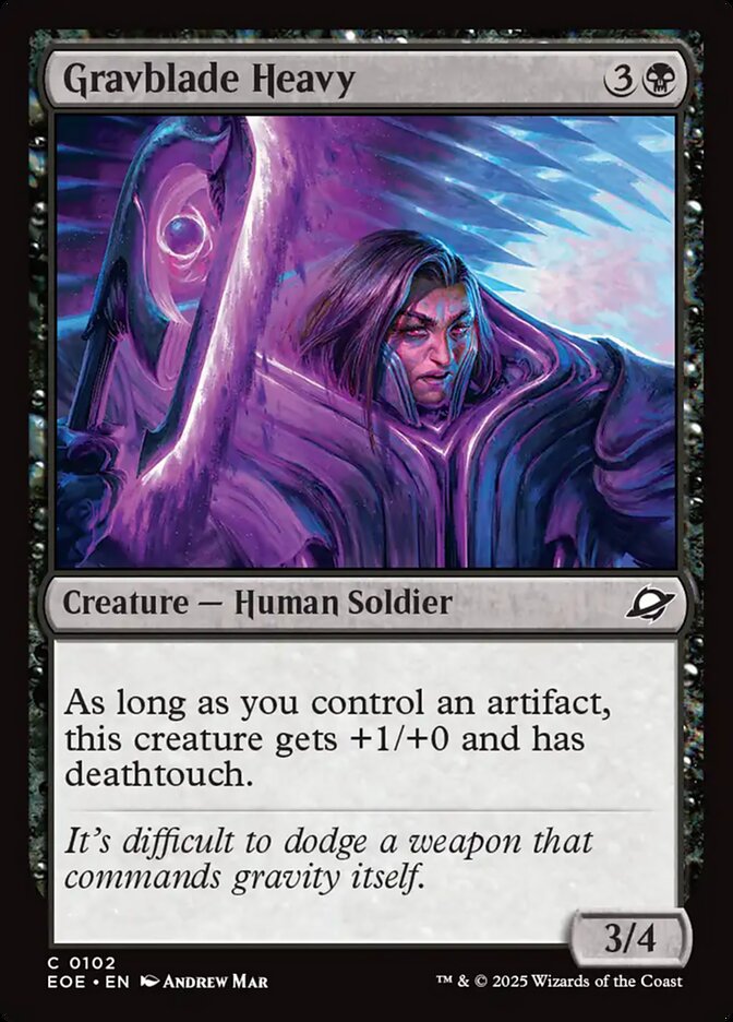 Gravblade Heavy [Edge of Eternities] (102)