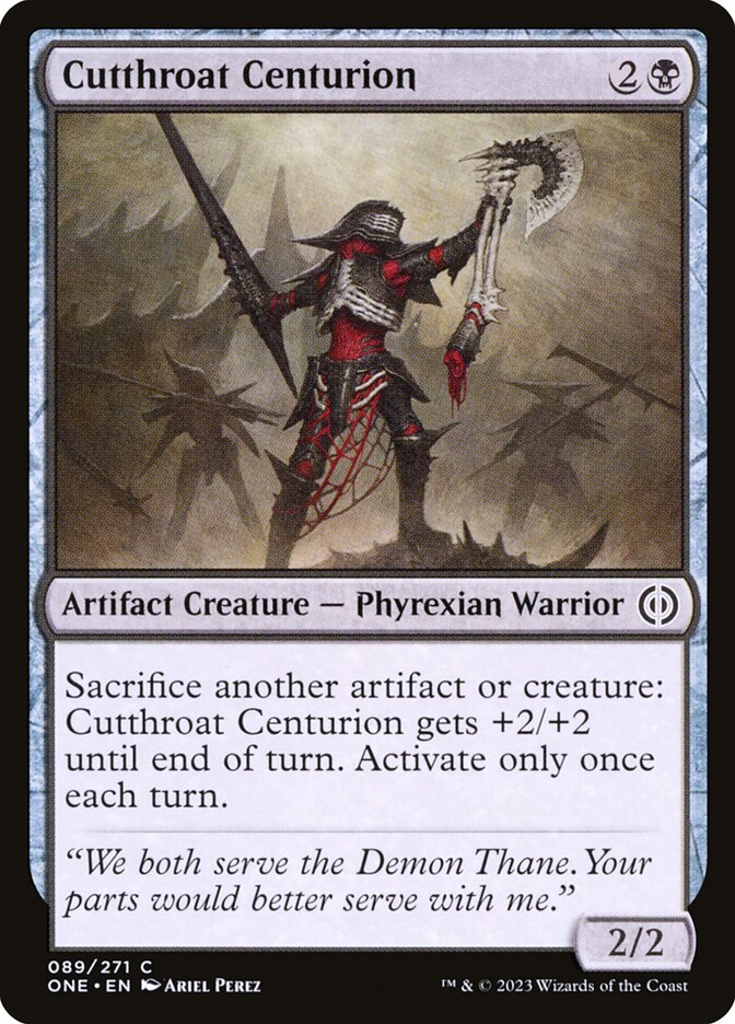 Cutthroat Centurion [Phyrexia: All Will Be One] (89)