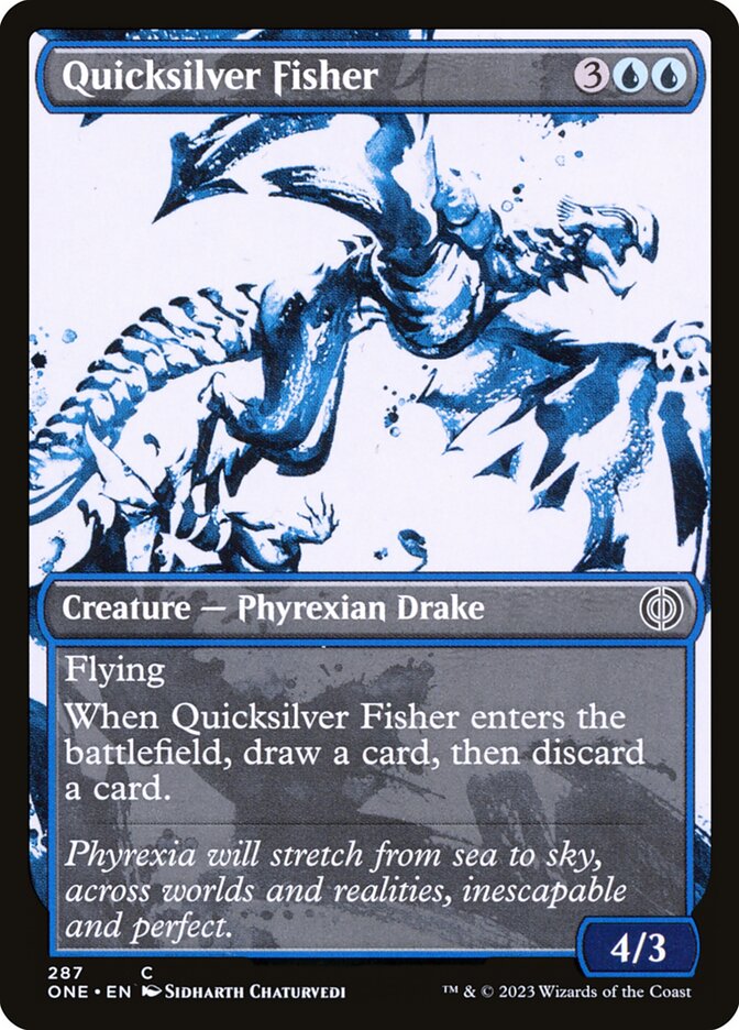 Quicksilver Fisher [Phyrexia: All Will Be One] (287)