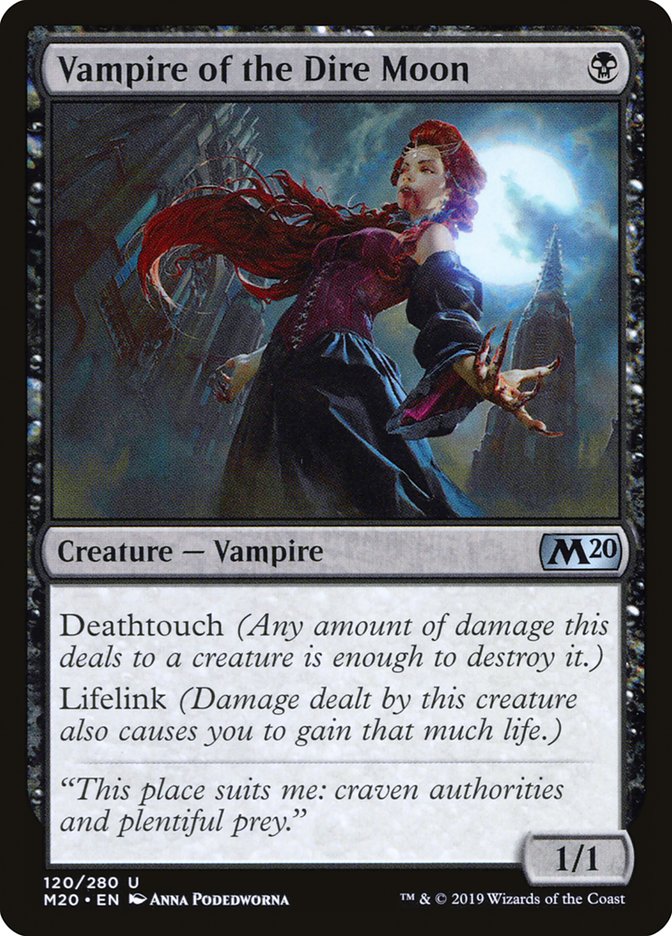Vampire of the Dire Moon [Core Set 2020] (120)