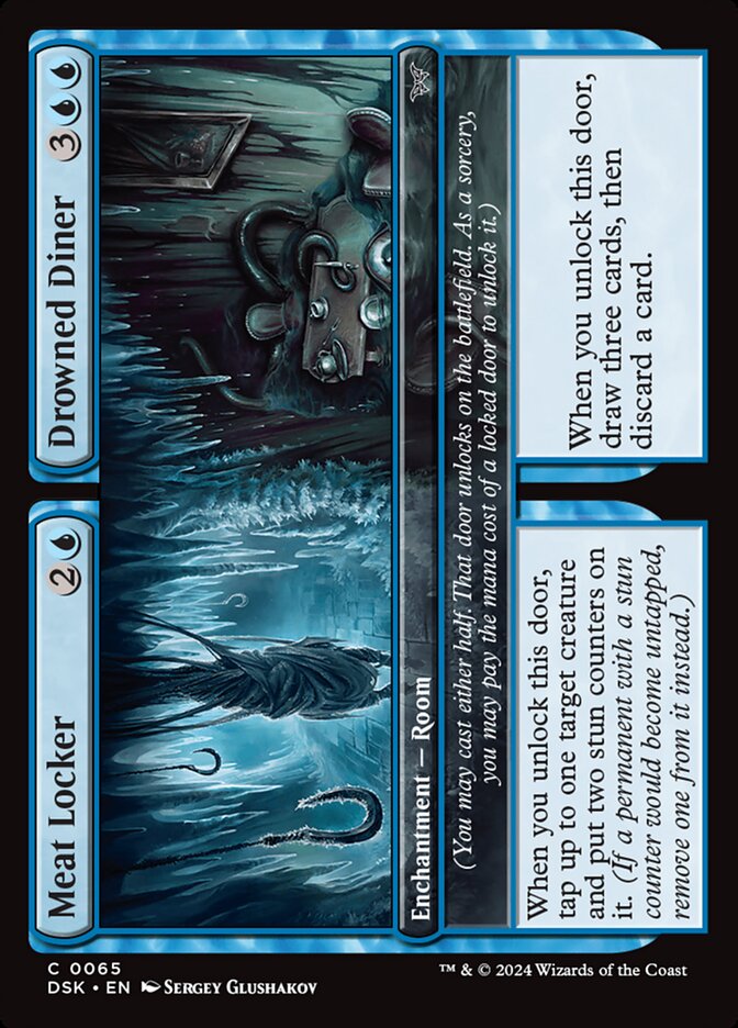 Meat Locker // Drowned Diner [Duskmourn: House of Horror] (65)