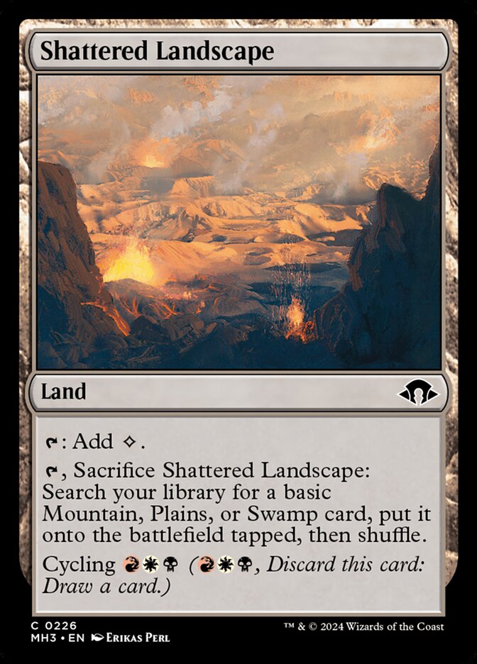Shattered Landscape [Modern Horizons 3] (226)