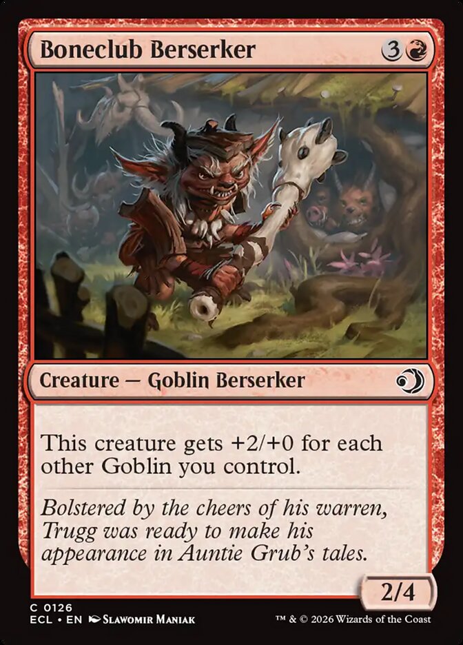 Boneclub Berserker [Lorwyn Eclipsed] (126)