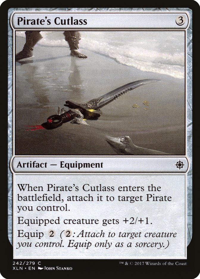 Pirate's Cutlass [Ixalan] (242)