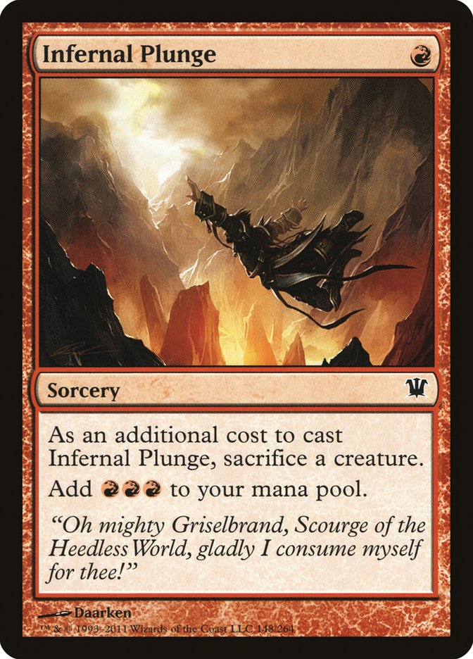 Infernal Plunge [Innistrad] (148)