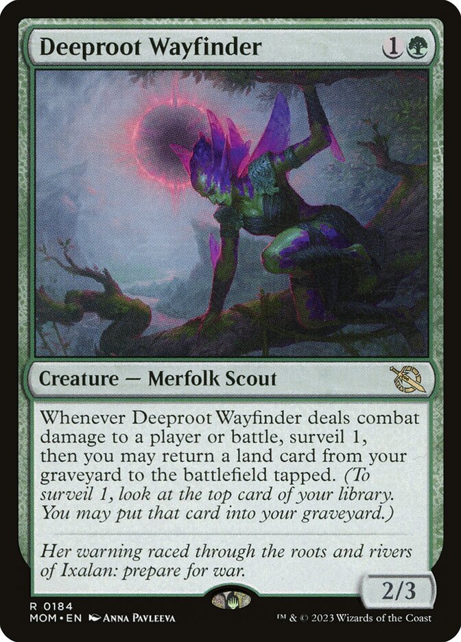 Deeproot Wayfinder [March of the Machine] (184)