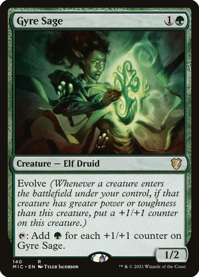 Gyre Sage [Midnight Hunt Commander] (140)