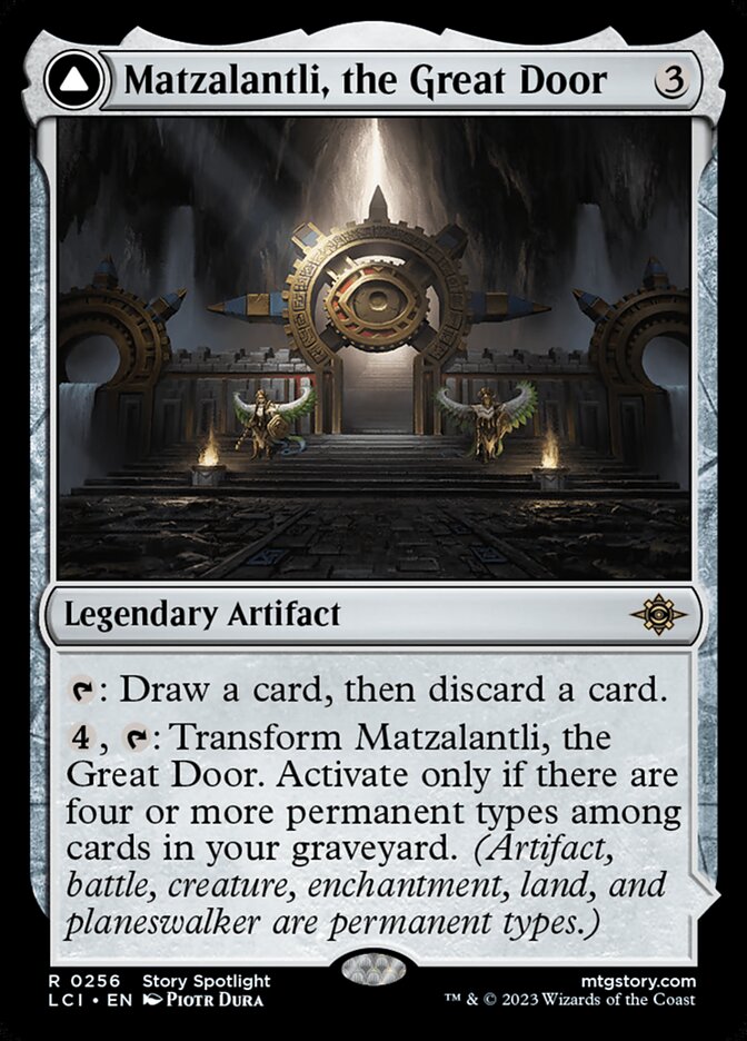 Matzalantli, the Great Door // The Core [The Lost Caverns of Ixalan] (256)