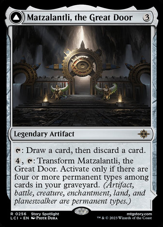 Matzalantli, the Great Door // The Core [The Lost Caverns of Ixalan] (256)