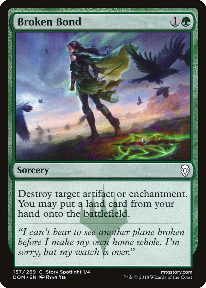Broken Bond [Dominaria] (157)