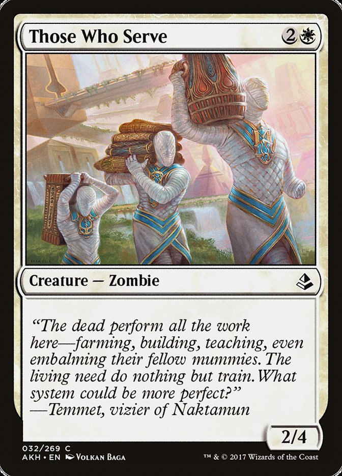 Those Who Serve [Amonkhet] (32)