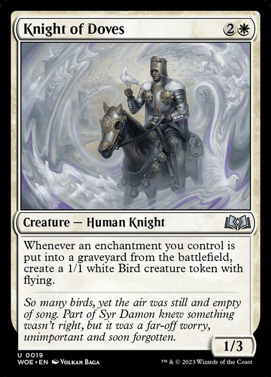 Knight of Doves [Wilds of Eldraine] (19)
