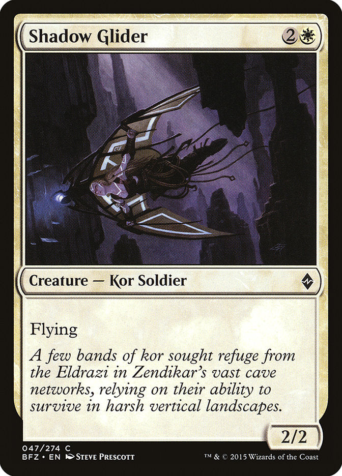 Shadow Glider [Battle for Zendikar] (47)
