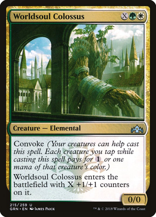 Worldsoul Colossus [Guilds of Ravnica] (215)