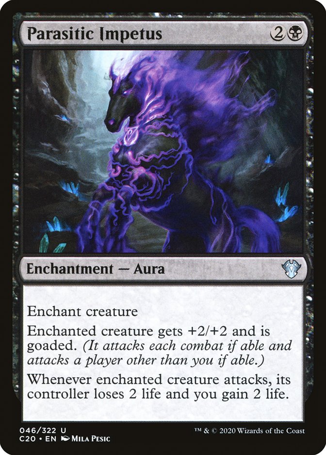 Parasitic Impetus [Commander 2020] (46)