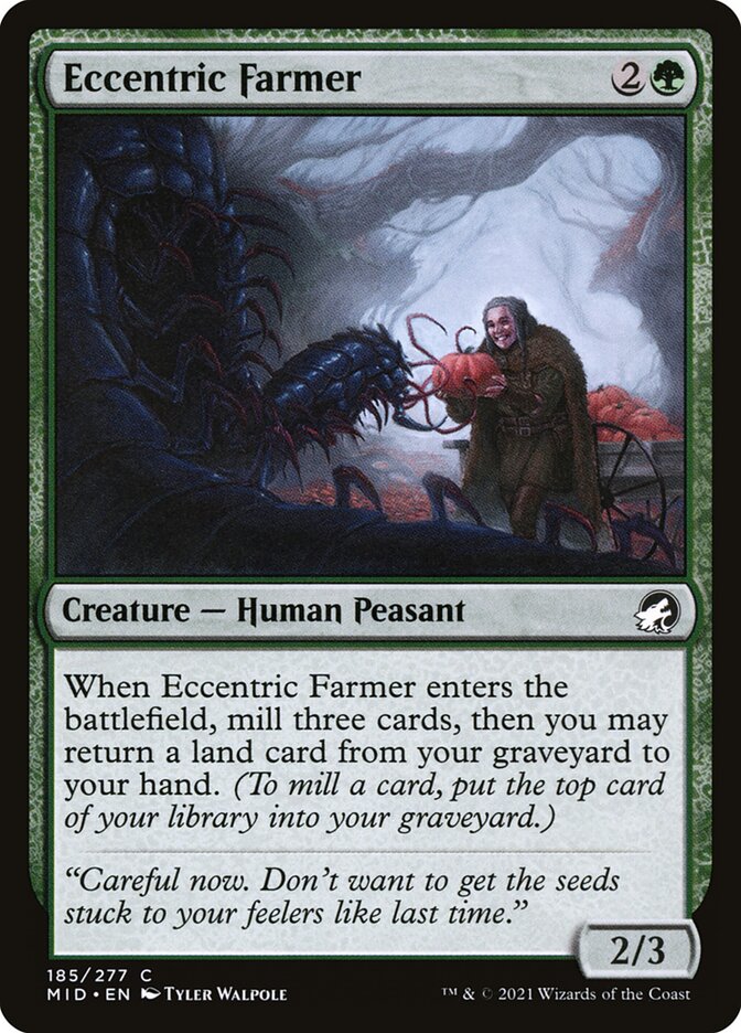 Eccentric Farmer [Innistrad: Midnight Hunt] (185)