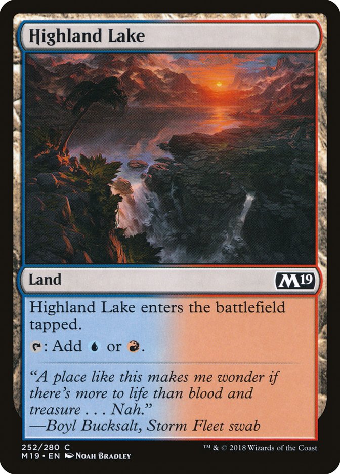 Highland Lake [Core Set 2019] (252)