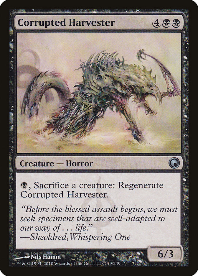Corrupted Harvester [Scars of Mirrodin] (59)